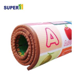 Super11 baby play mat foldable crawling mat double-sided pattern baby rug cartoon play mat non-slip