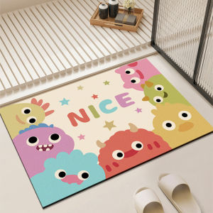 ดูดซับน้ำแห้งเร็วพรมลื่นกันฝุ่นหลากสีพรมห้องน้ำ40x6โคลนไดอะตอมโคลนขนาด0ซม./50x8 0ซม./60X90ซม.