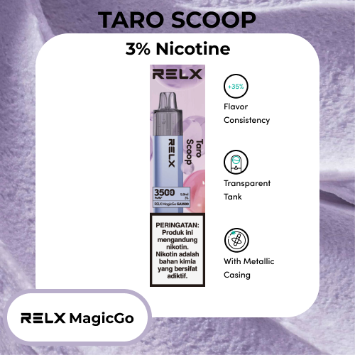 RELX MagicGo Disposable  - Taro Scoop