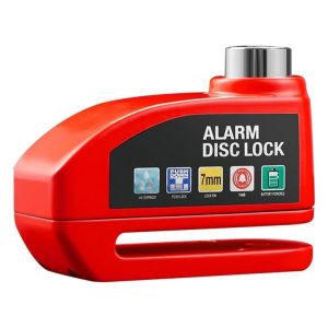 130db ล็อคดิสเบรค แบบมีเสียง ล็อคจานเบรค รถจักรยานยนต์ กุญแจ ล็อกดิส ล็อคดิส มอไซด์ รถ ล็อกดิสเบรค ที่ล็อคมอไซค์