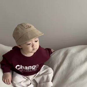 Baby autumn clothing childrens set autumn Korean-style childrens clothing infant letter sweatshirt and sweatpants set boys autumn outfit