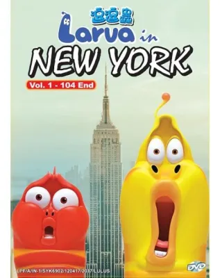 Larva in New York (Season 3) Complete Cartoon DVD