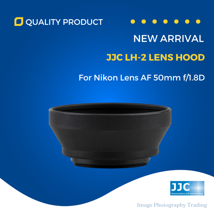 Jjc Nikon 50mm D Lens Hood JJC LH-2 Nikon HR-2 HR2 Replacement