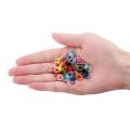 St.kunkka 20pcs 19.25x8.75mm Rotate Candy-Colored Lobster Clasps Hooks Keychain Rings Metal Keychain  Material For Diy Keychain Connectors. 