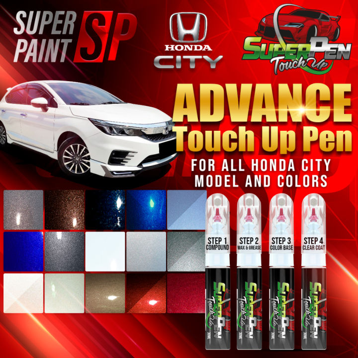 4in1 Touch Up Paint Honda City Advance SUPERPEN Original Factory Colour
