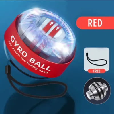 Powerful Wrist Trainer Ball Exercise Gyro Ball LED Lights Engaging Exercise for Stronger Wrists