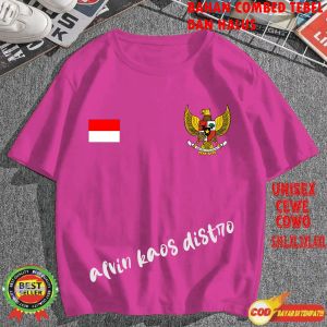 Kaos Cewe Cowo Hut RI 80 Kaos Terlaris 17 Agustus 1945 Kemerdekaan Indonesia Kaos Merah Putih Hitam Kaos Cewek Cowok Hut RI