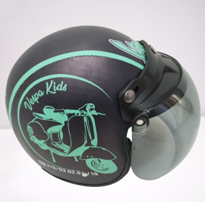 Helm Anak Bogo Motif Putri Salju Usia 2-7 Tahun Lapis Kulit Sintesis Motif Elsa