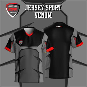 CPX Sportwear Baju Jersey Olahraga Gym Fitness Bola Futsal Baju Lari Jogging Lengan Pendek Pria