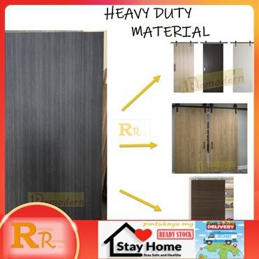 8Feet Barn Door - RRL6819B Laminated Door | Sliding Door | Barn Door ...