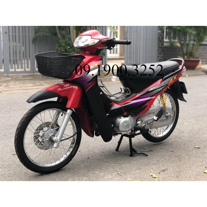 Nhân Đỗ HONDA - DÀN ÁO WAVE ZX MÀU ĐỎ ĐEN TRẮNG ĐEN - HÀNG ZIN HONDA Phụ