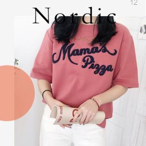 LH.Bigsize ไซส์ใหญ่เสื้อยืดลายใหม่สี ตัวอักษรปักอย่างดีสวยงามตามสไตล์สาว Sunshine จะวัยไหนแนวแน่นอน