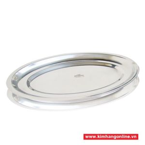 [HCM]Dĩa Khay Inox KIM HẰNG 28x36cm chính hãng bảo hành tại KIM HẰNG
