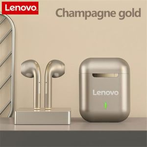 Lenovo TWS J18 Wireless Bluetooth Earbuds Noise Reduction Earphone In Ear Headphones Waterproof Touch Control Headset for Huawei