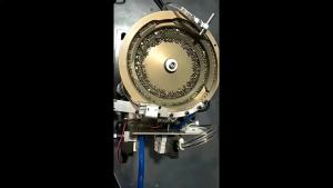 btnx 220V YQ-80DC precision base electro vibrating disc circular vibrating feeder aluminum disc small feeder 7M5T2