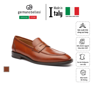Giày Lười Nam Loafer Công Sở Bằng Da Thật - Germano Bellesi Chính Hãng - Sản Xuất Thủ công Tại Italy_274
