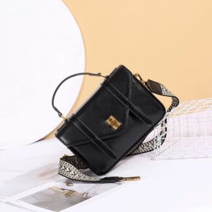 Royal Bagger Top-Handle Bags for Women Genuine Cow Leather European American Retro Shoulder Crossbody Bag Commuter Handbag 88820