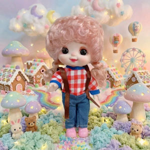 Búp Bê Em Bé Thân Nhựa Vinyl Dễ Thương 17 cm 7 inch - Trang Phục Dễ Thương