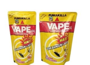 TERMURAH ANTI NYAMUK DAN KECOA VAPE  FUMAKILLA ORANGE 175 ML