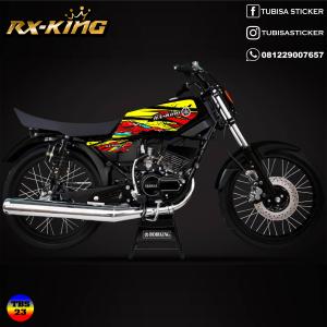 Sticker Striping Yamaha RX King - Stiker Striping Variasi Motor RX King. TBS 023