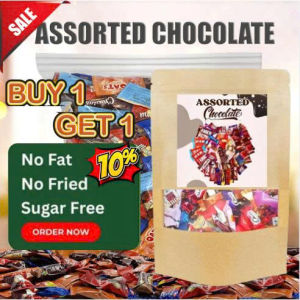 5 Flavors Assorted Chocolate 420 Grams Snack Dessert 250g - 500g - 1kg -BEST SELLER