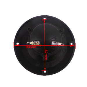 4pcs 700W Heavy Duty Round Piezo Bullet Tweeter High Sound Quality Black