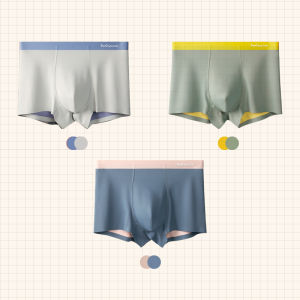 CMENIN 3Pcs Quần Lót Nam Modal Mới Bxoers Quần Short Hông Nâng Thân Cây Gợi Cảm Quần Lót Nam Người Quần Lót Boxer MRDG8803