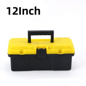 CuddleCove 2 Layer Tool Box Multifunction Portable on-Board Heavy Duty Tool Storage Box Large Capacity