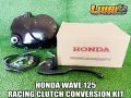 HONDA WAVE 125 CLUTCH CONVERSION KIT (BLACK). 