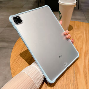 CrashStar Frosted Transparent Hard Shockproof Tablet Case For XiaoMi Tablet Pad 11 inch 5 6 Pro 12.4 inch 6s 7 RedMi Pad 12.1 inch Pro 11 inch 8.7 inch SE Simple Matte Clear Anti-fall Tab Cover XiaoMi RedMi Tablet Mpad Casing Shell