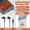 Retekess TR110 Radio FM Receiver Portable SSB Shortwave Radios AM FM All Waves Full Band CB AIR Band Ham Radio SW MW LSB VHF UHF. 