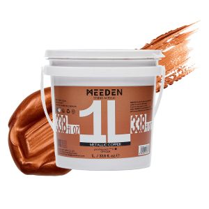 MEEDEN Acrylic Paint: 1L /33.8oz Silver Acrylic Paint for Adluts Artists Hobbists Painting on Craft Home Décor Projects Furniture
