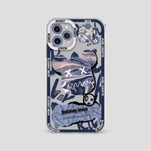 FOX Case Xiaomi Redmi 9C 10 5G 10A 10C Note 10 Note 10S Note 10 5G Note 10 Pro Note 11 Note 11S Note 11 Pro 4G 5G Poco M3 Pro 5G Poco M4 Pro 4G Poco X3 Pro NFC Casing TPU Guci X Gloomy Block Robot