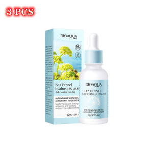 BIOAOUA 3 PCS/5 PCS Sea Fennel Hyaluronic Acid Anti-Wrinkle Essence Firms and Lightens Lines Hydrating and Moisturizing