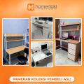 Homedoki Meja Kantor / Meja Komputer / Meja Kerja Minimalis / 120cm Meja Belajar / Meja Kantor Dengan Laci. 