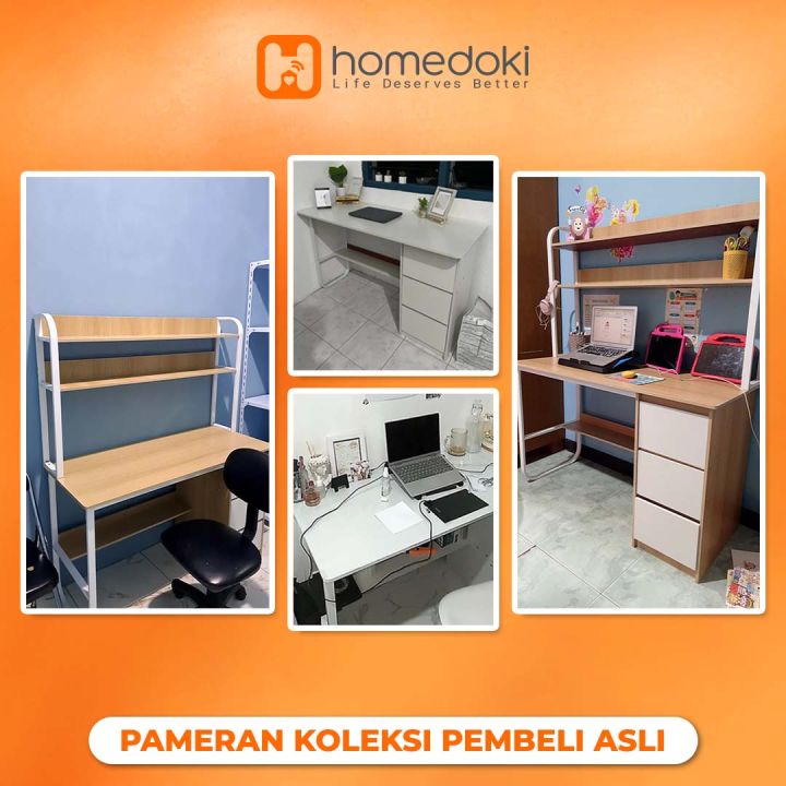 Homedoki%20Meja%20Kantor%20/%20Meja%20Komputer%20/%20Meja%20Kerja%20Minimalis%20/%20120cm%20Meja%20Belajar%20/%20Meja%20Kantor%20Dengan%20Laci%20-%20Image%209