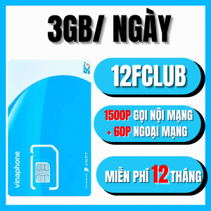 Sim 4G 5G Vinaphone Miễn Phí Trọn Gói 1 Năm Không Nạp Tiền Tặng 1 Tỷ GB Truy cập Y0utubi TópTóp Gọi Nội Ngoại Mạng Không Giới Hạn 12VD89P 12D159V Fhappy D500 U1500 12TD49 12THAGA70N 12VD120M 12FCLUB | FREESHIP - CHƯA KÍCH HOẠT