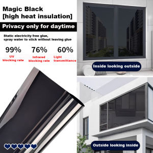 Eone Home Window Film One-Way Perspective Privacy Film Thermal Insulation Glass Sticker Anti-UV