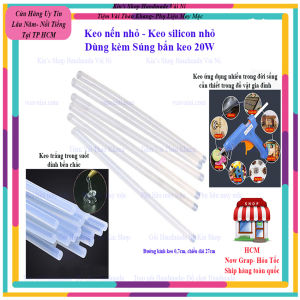 Dụng Cụ Bắn Keo 20W Tặng Kèm 1 Cây Keo Nến Dùng Kết Dán Cố Định Các Chi Tiết Trang Trí Handmade Dùng Nhiều Trong Đời Sống- KINSHOPHANDMADE