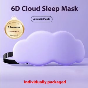 6D đám mây mặt nạ che mắt khi ngủ cho giấc ngủ thoải mái không áp lực phù hợp thoáng khí và ánh sáng chặn thiết kế cho nam giới và phụ nữ