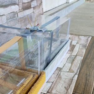 kotak hantaran pernikahan seserahan pernikahan parcel mika Kecil