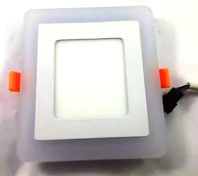 Biglite Pinlight Tri-Color w/ Remote Warm White 7750-4 Modern LED Lighting (Square)
