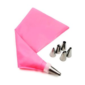 MO652 Icing Piping Bag Set 8 in 1 Silikon Cake Decorating Spuit