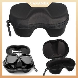[CANAMEK] กล่องเก็บแว่นตาดำน้ำชุดดำน้ำตื้นอเนกประสงค์เคสซิปสำหรับว่ายน้ำใต้น้ำ