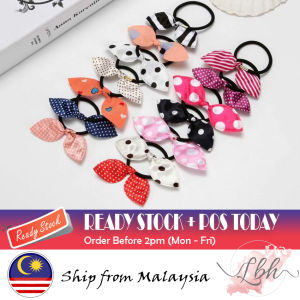 [LBH] Korean Elastic Hair Band Rabbit Bunny Hair Tie Ponytail Elastic Hair Rope 蝴蝶结 发圈 Getah Rambut Comel - H31