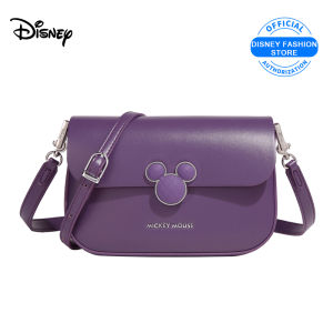 กระเป๋าดิสนีย์มิกกี้เมาส์กระเป๋าสุภาพสตรีสำหรับผู้หญิงคุณภาพสูงสุภาพสตรีหนังแท้กระเป๋าสะพายวินเทจประกาย