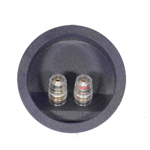 Spring Clip Speaker Terminals Cup 72mm Installation Diameter Corrosion Resistant Coppers Contacts Plastic Construction