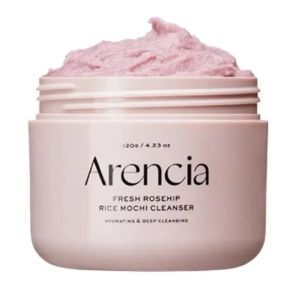 【SG Local delivery】Arencia Royal Rosehip Rice Mochi Cleanser 120g | Hydrating Moisturizing Improves skin texture