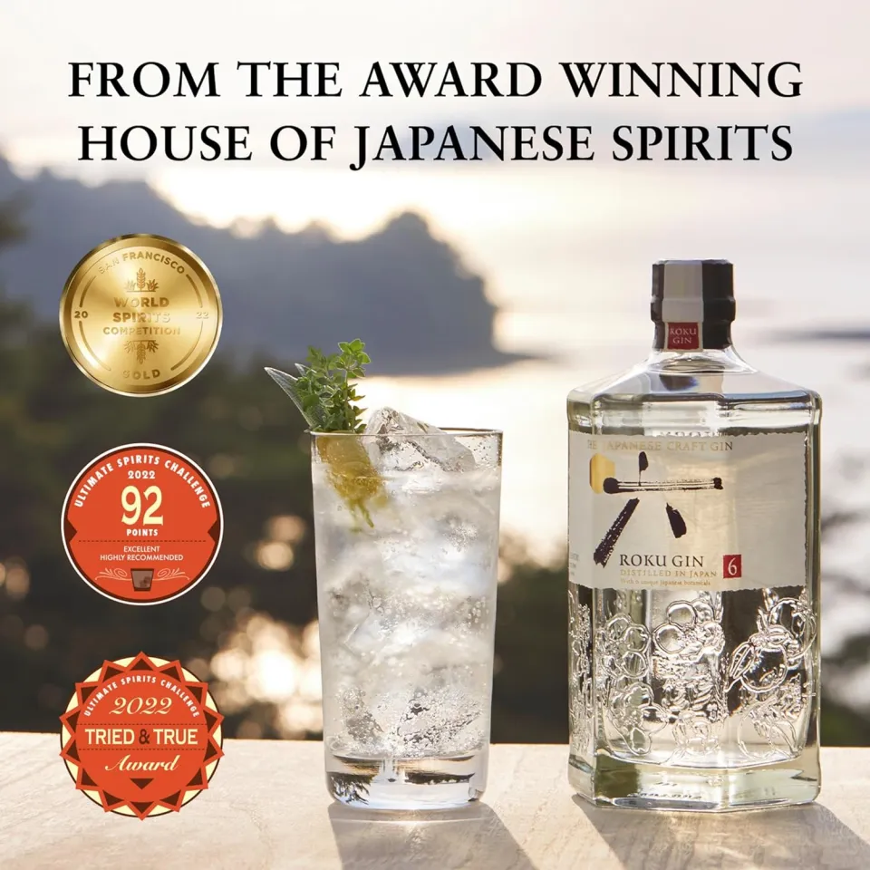 Suntory Roku Japanese Craft Gin 700ml (Bundle of 2) | Lazada Singapore