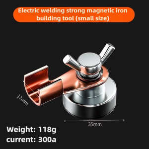 300A/500A Welder Welding Strong Magnetic Grounding Tool Anti Korosi Magnet Welding Ground Stainless Untuk Strong Single Head Welding